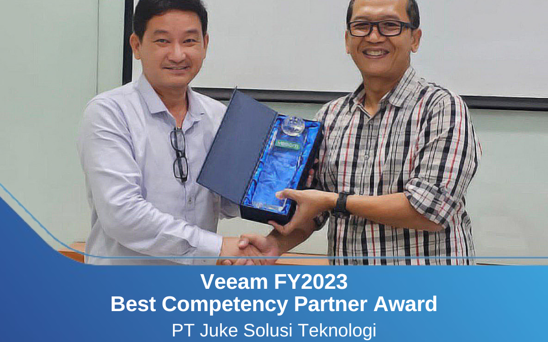 Juke Solutions Receives Prestigious Award from Veeam Software as the Best Competency Partner of the Year 2023